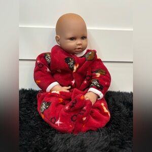 Harry Potter Baby Pajamas Red Wizard Bodysuit Warner Bros 3-6 Months